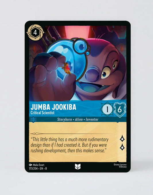 Jumba Jookiba - Critical Scientist