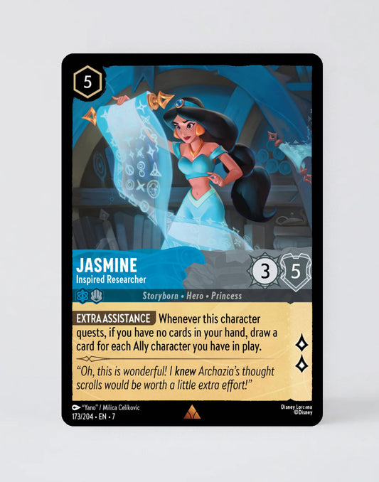 Jasmine - Inspired Researcher