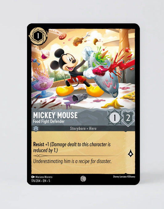 Mickey Mouse - Food Fight Defender