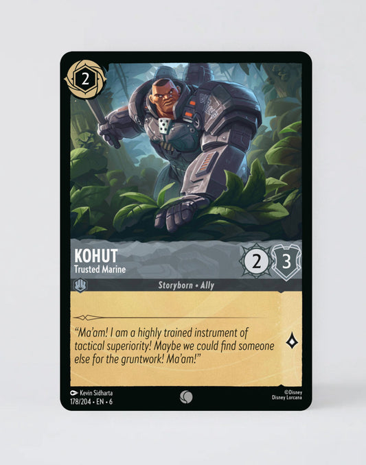 Kohut - Trusted Marine - FOIL
