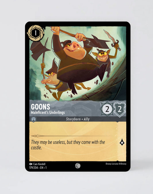 Goons - Maleficent's Underlings