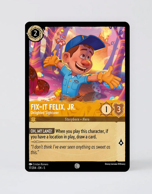 Fix-It Felix, Jr. - Delighted Sightseer