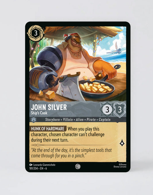 John Silver - Ship's Cook - FOIL