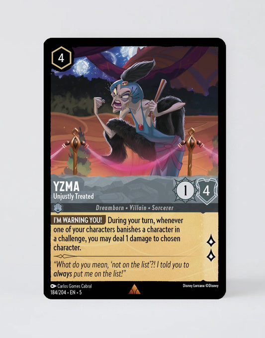Yzma - Unjustly Treated