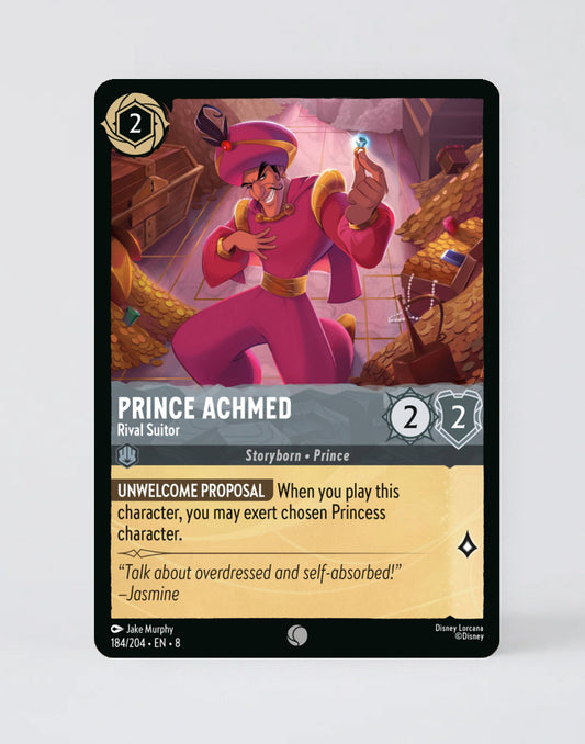Prince Achmed - Rival Suitor