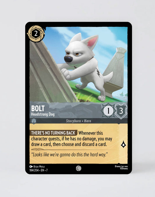 Bolt - Headstrong Dog - FOIL