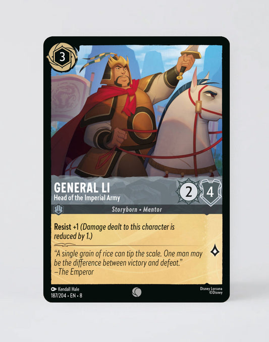 General Li - Head of the Imperial Army