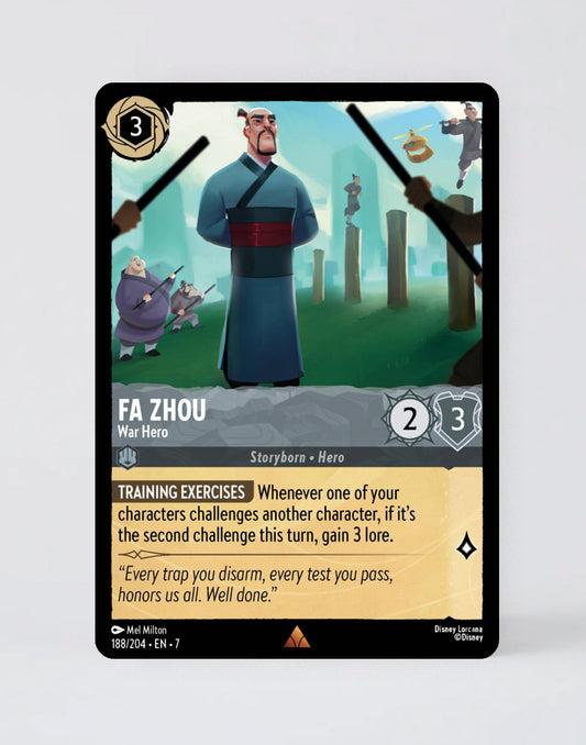 Fa Zhou - War Hero