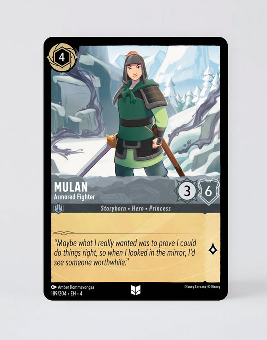 Mulan - Armored Fighter