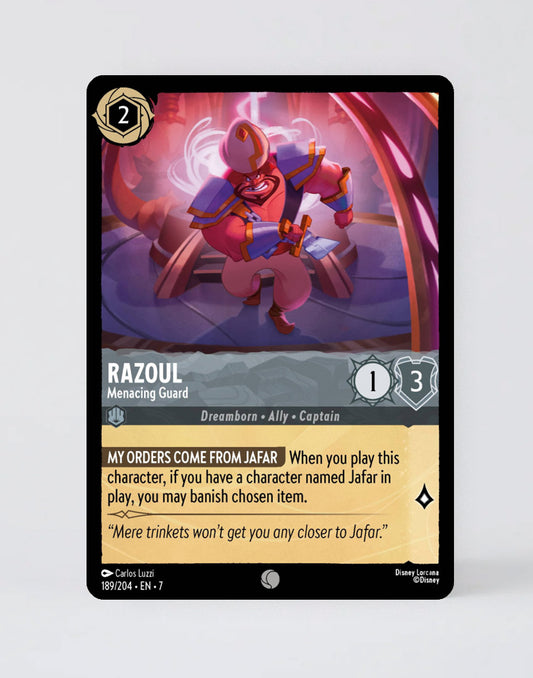 Razoul - Menacing Guard