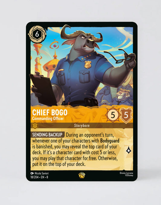 Chief Bogo - Commanding Officer
