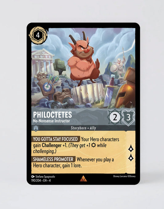 Philoctetes - No‐Nonsense Instructor
