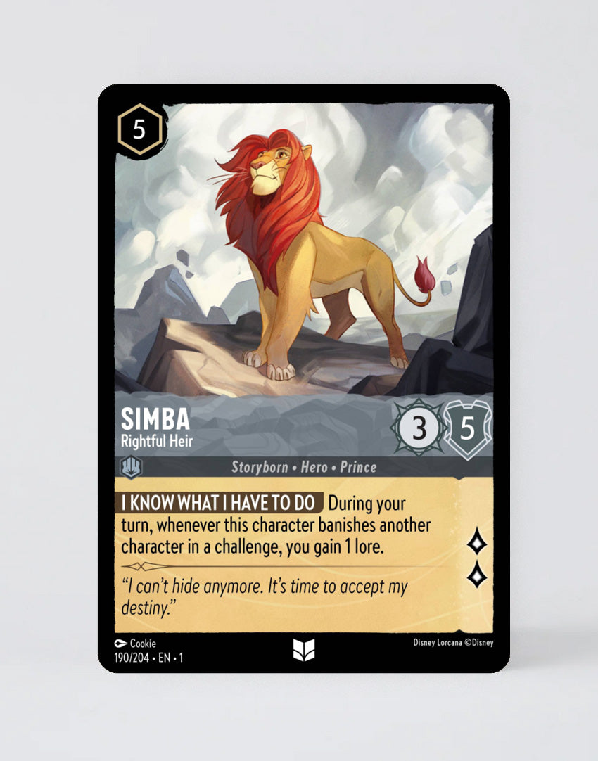 Simba - Rightful Heir - FOIL