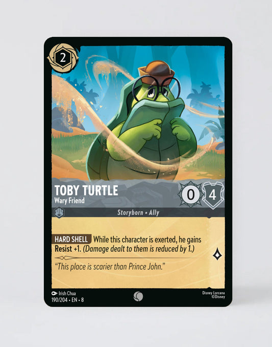 Toby Turtle - Wary Friend