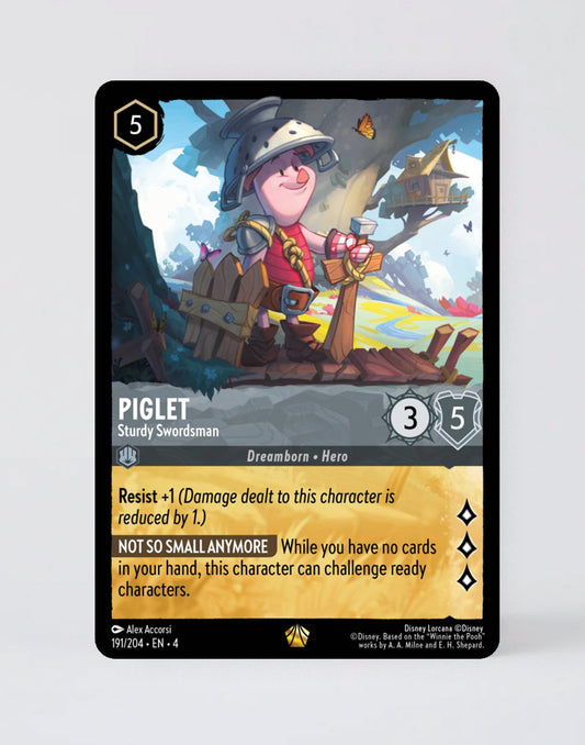 Piglet - Sturdy Swordsman