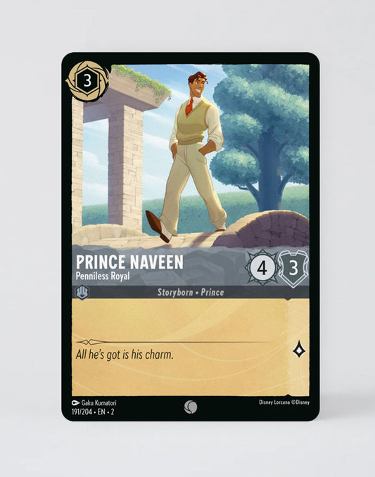 Prince Naveen - Penniless Royal