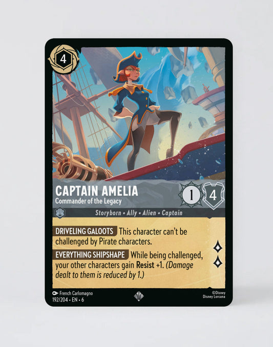 Captain Amelia - Commander of the Legacy - FOIL