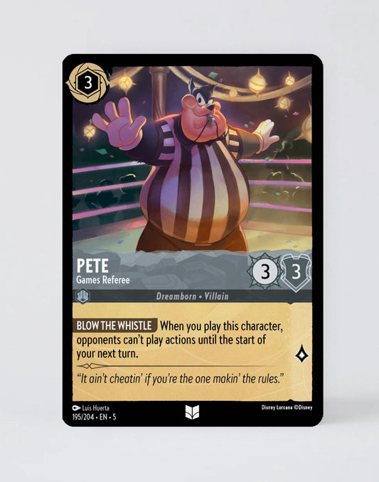 Pete - Games Referee