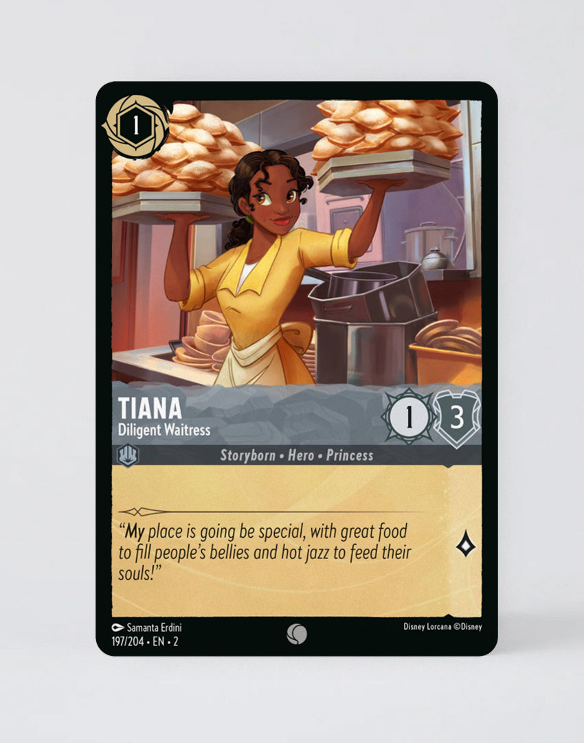 Tiana - Diligent Waitress