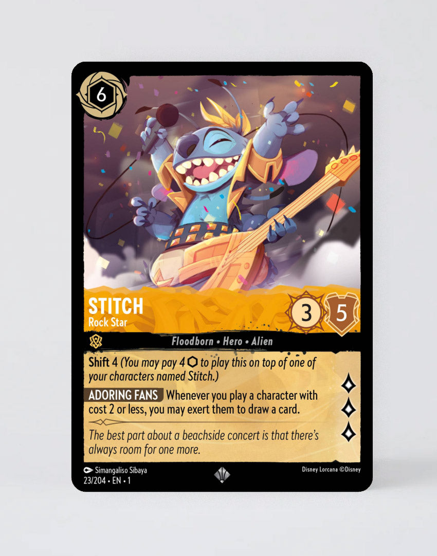 Stitch - Rock Star