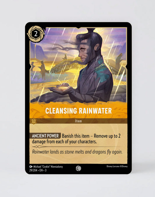 Cleansing Rainwater