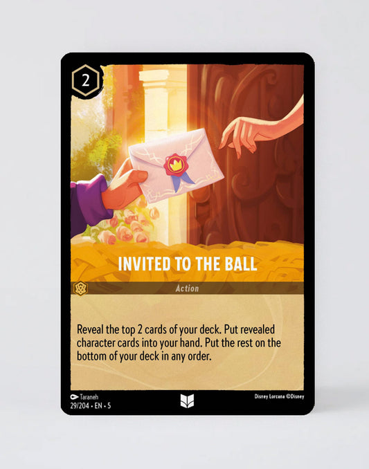 Invited to the Ball