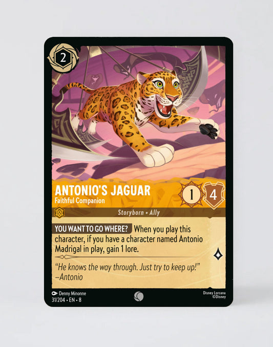Antonio's Jaguar - Faithful Companion - FOIL
