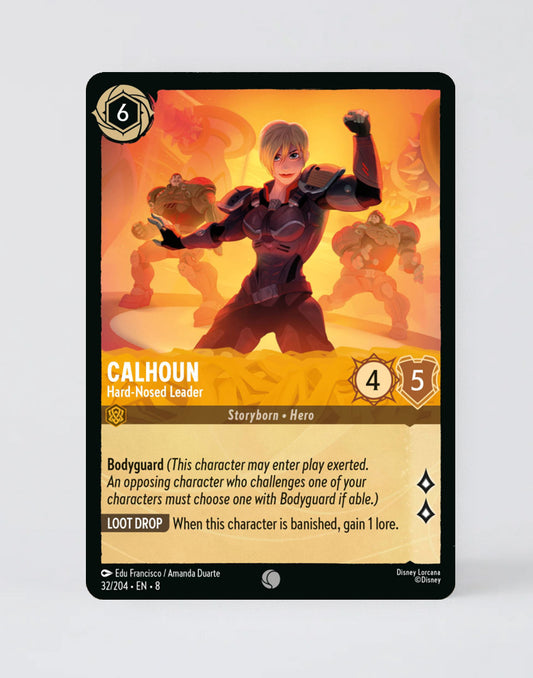 Calhoun - Hard‐Nosed Leader