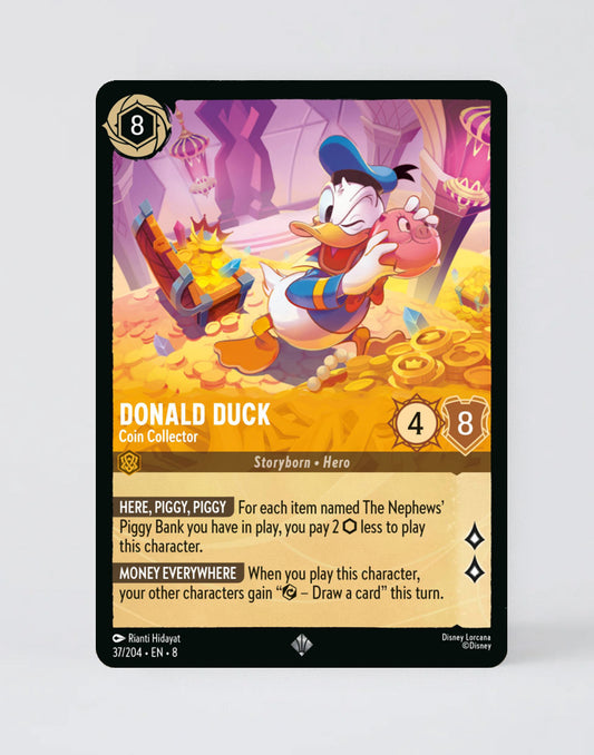 Donald Duck - Coin Collector