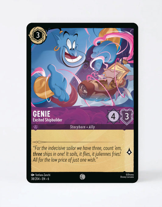 Genie - Excited Shipbuilder - FOIL