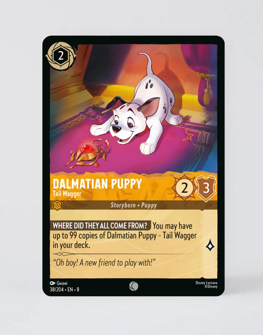 Dalmatian Puppy - Tail Wagger