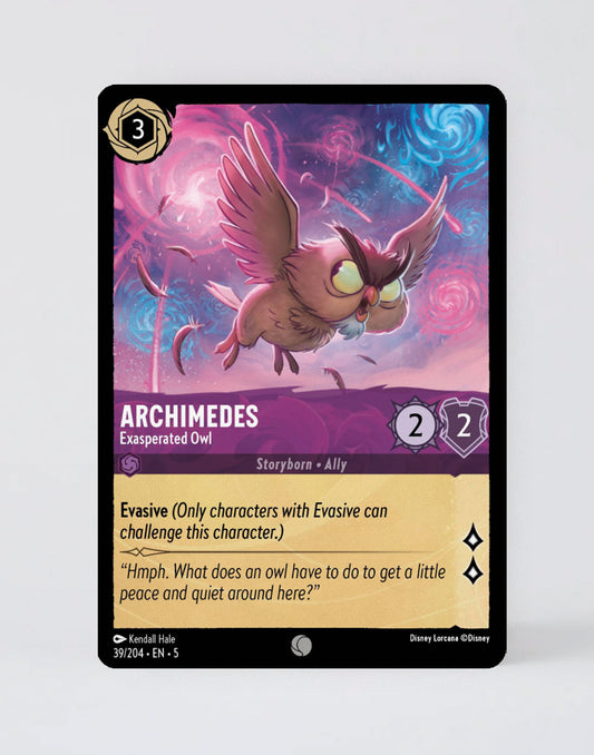 Archimedes - Exasperated Owl