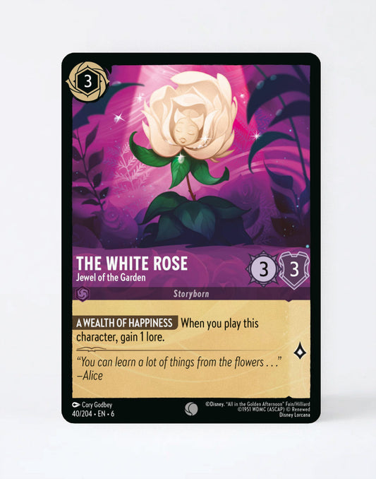 The White Rose - Jewel of the Garden