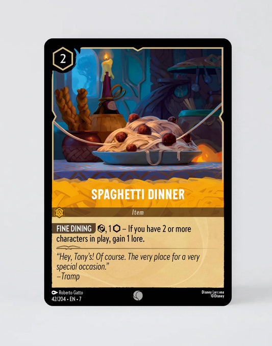 Spaghetti Dinner