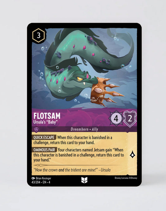 Flotsam - Ursula's "Baby"