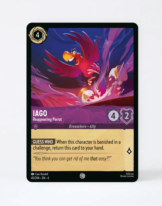 Iago - Reappearing Parrot