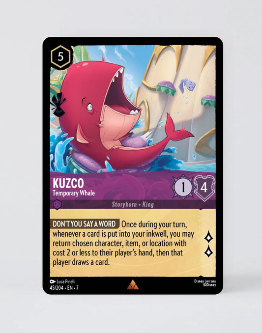 Kuzco - Temporary Whale