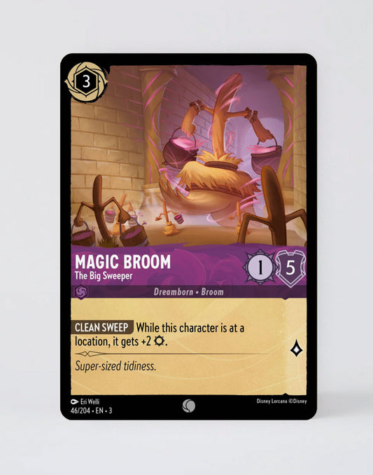 Magic Broom - The Big Sweeper - FOIL
