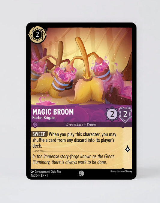 Magic Broom - Bucket Brigade