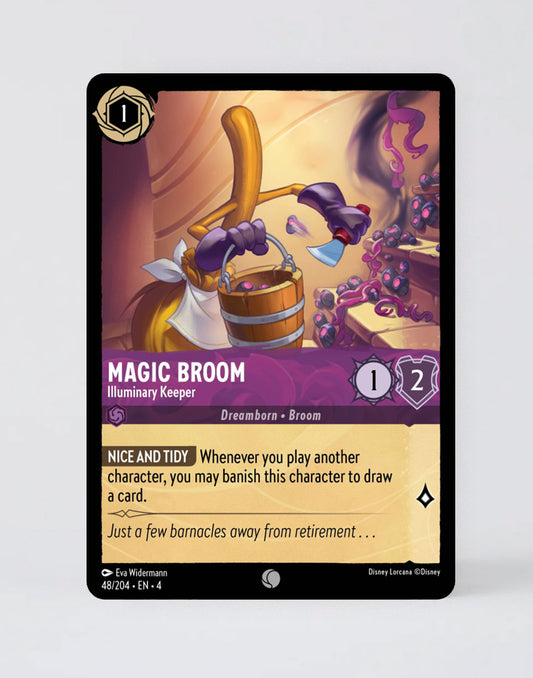 Magic Broom - Illuminary Keeper - FOIL