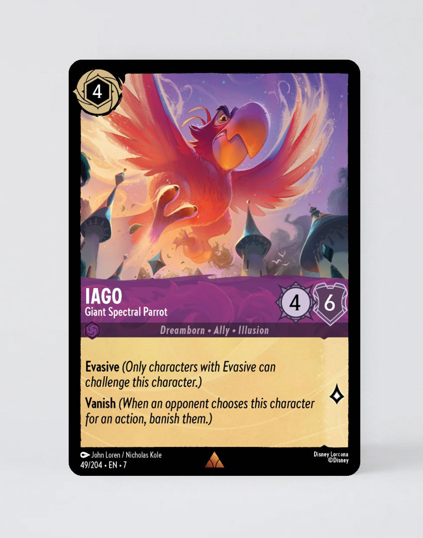 Iago - Giant Spectral Parrot - FOIL