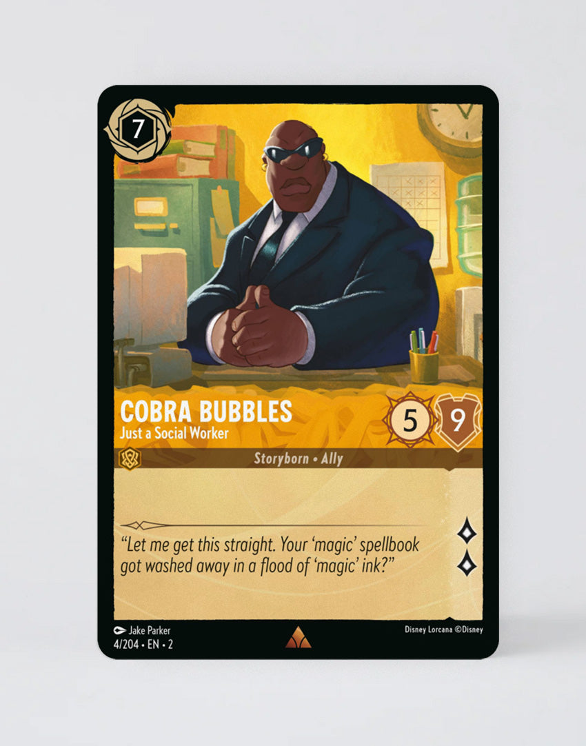 Cobra Bubbles - Just a Social Worker