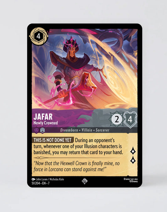 Jafar - Newly Crowned - FOIL