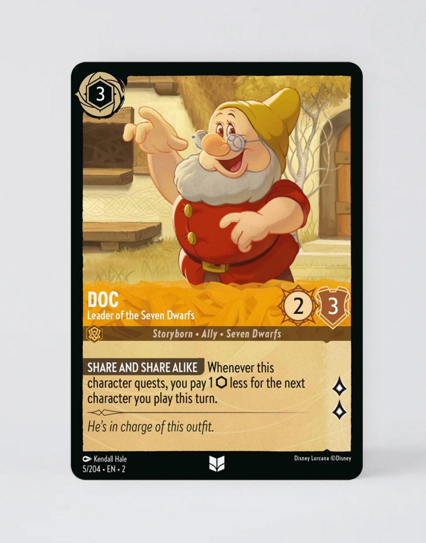 Doc - Leader of the Seven Dwarfs