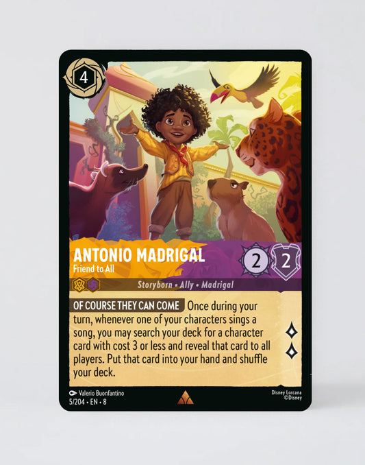 Antonio Madrigal - Friend to All