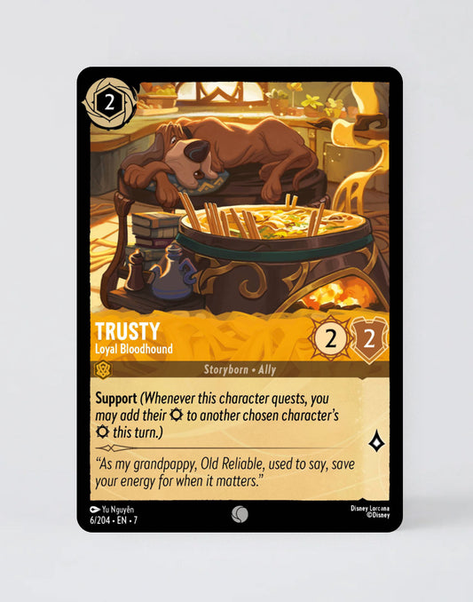 Trusty - Loyal Bloodhound - FOIL