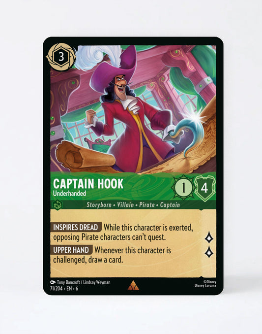 Captain Hook - Underhanded