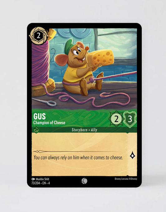 Gus - Champion of Cheese