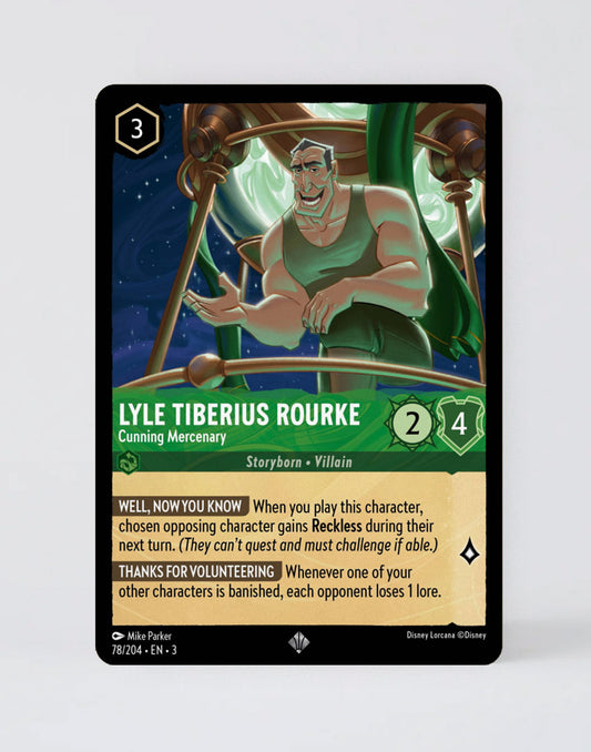 Lyle Tiberius Rourke - Cunning Mercenary