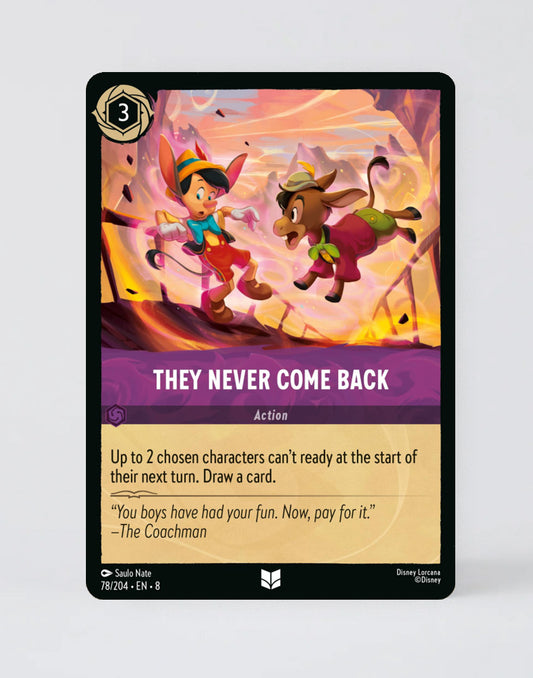 They Never Come Back